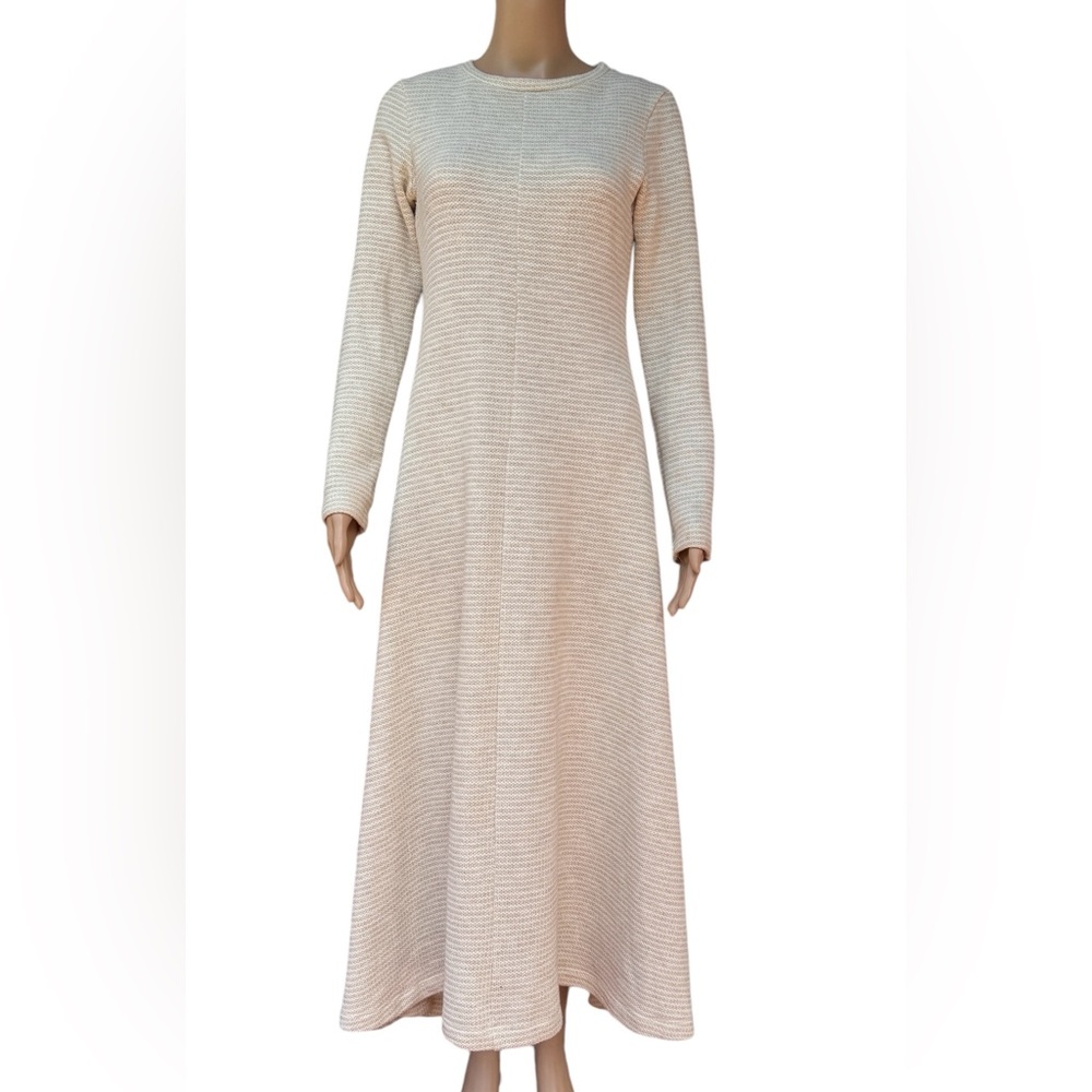 Christy Dawn Cream Long Sleeve Dress